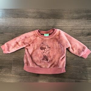 Disney Minnie‎ Mouse Teddy Sweater 6M (B62)